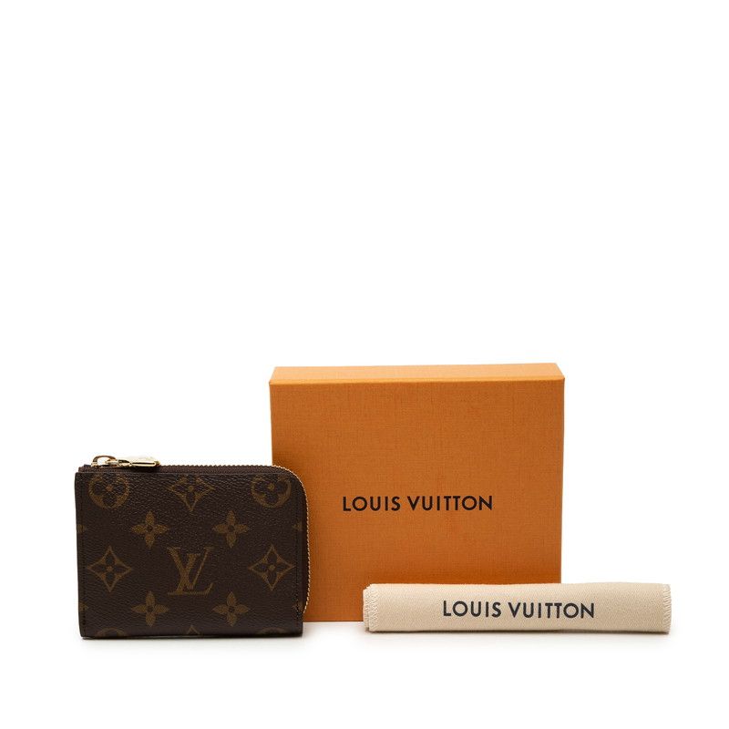 Louis Vuitton Monogram Portefeuille Noah Compact Coin Case Wallet Brown — view 6