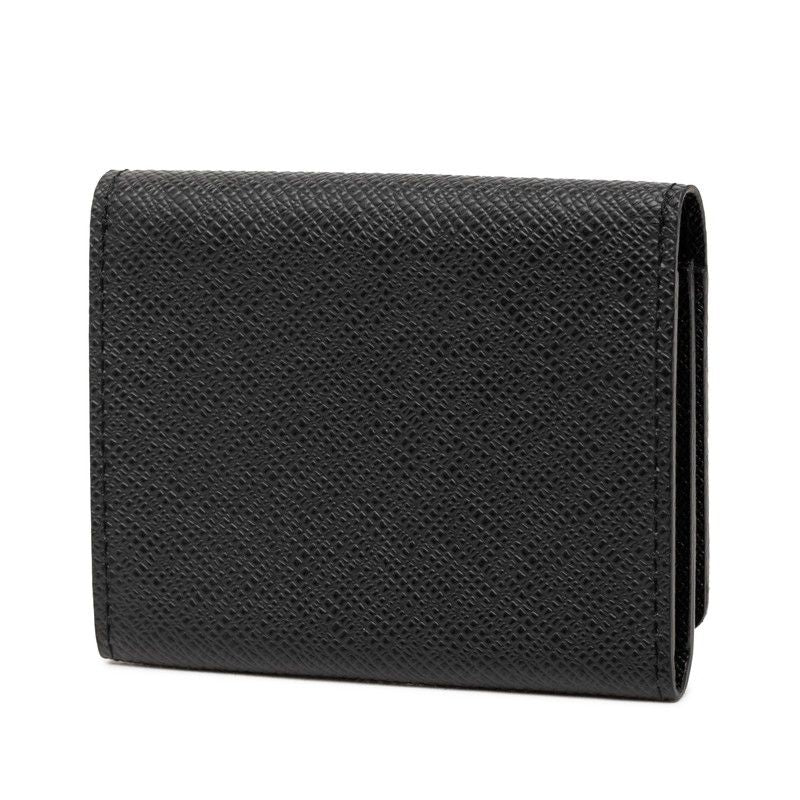 Louis Vuitton Taiga Envelope Carte de Visite Card Case Noir Black Leather — view 2