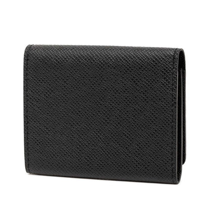 Louis Vuitton Taiga Envelope Carte de Visite Card Case Noir Black Leather — view 2