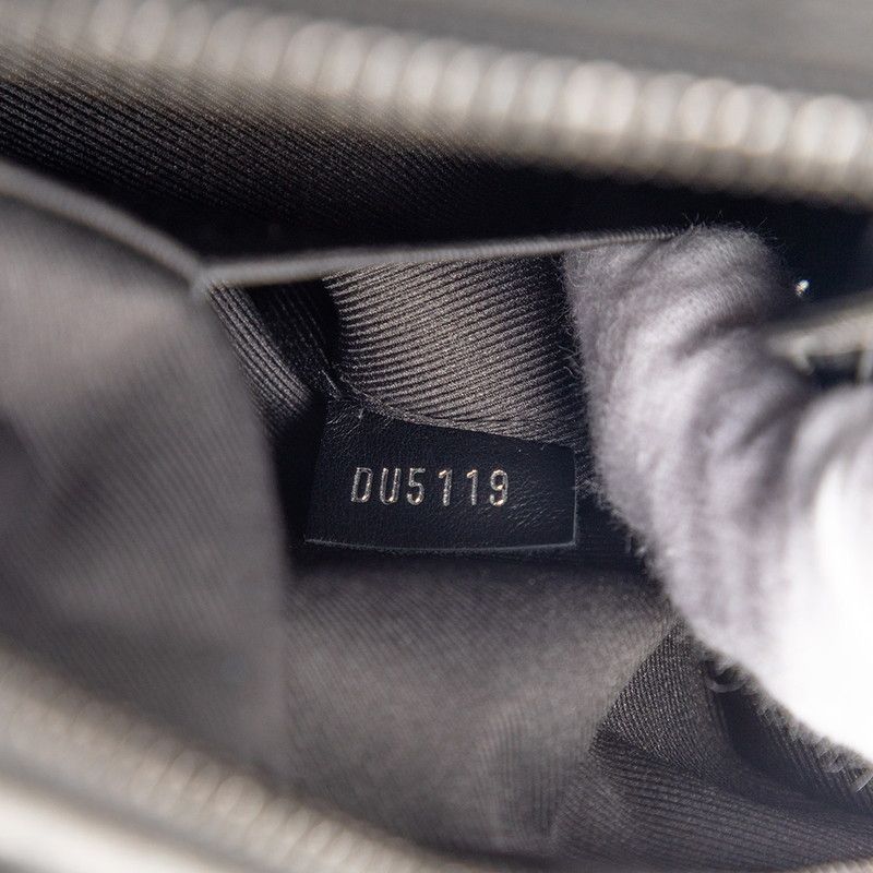 Louis Vuitton Monogram Eclipse Soft Trunk Crossbody Shoulder Bag Black Gray — view 7