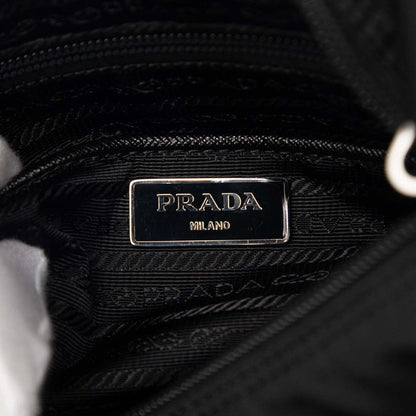 Prada Re-Nylon Shoulder Bag Black Nylon — view 5