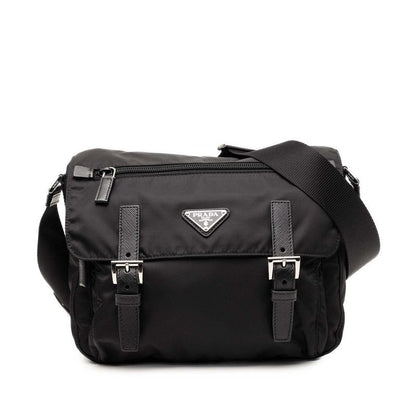 Prada Re-Nylon Shoulder Bag Black Nylon