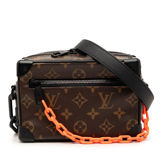 Louis Vuitton Monogram Solar Ray Mini Soft Trunk Shoulder Bag Brown Black