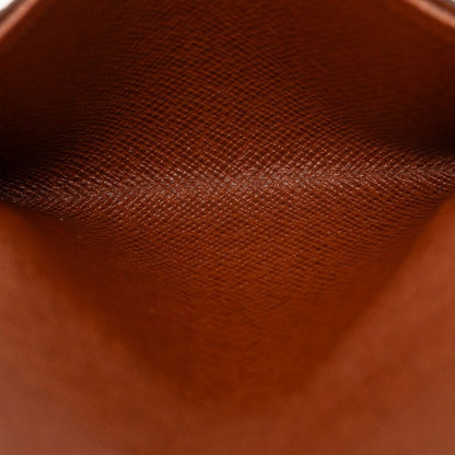Louis Vuitton Monogram Envelope Carte de Visite Card Case Business Holder Brown — view 6