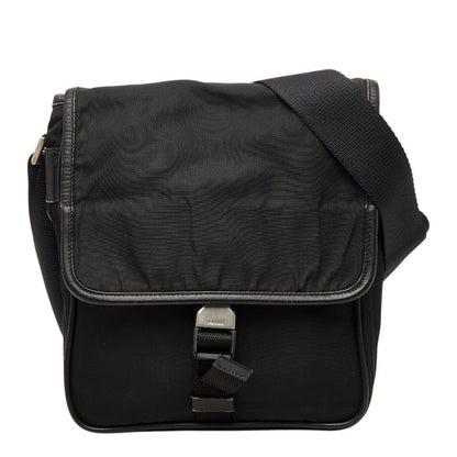 Prada Crossbody Shoulder Bag Black Nylon
