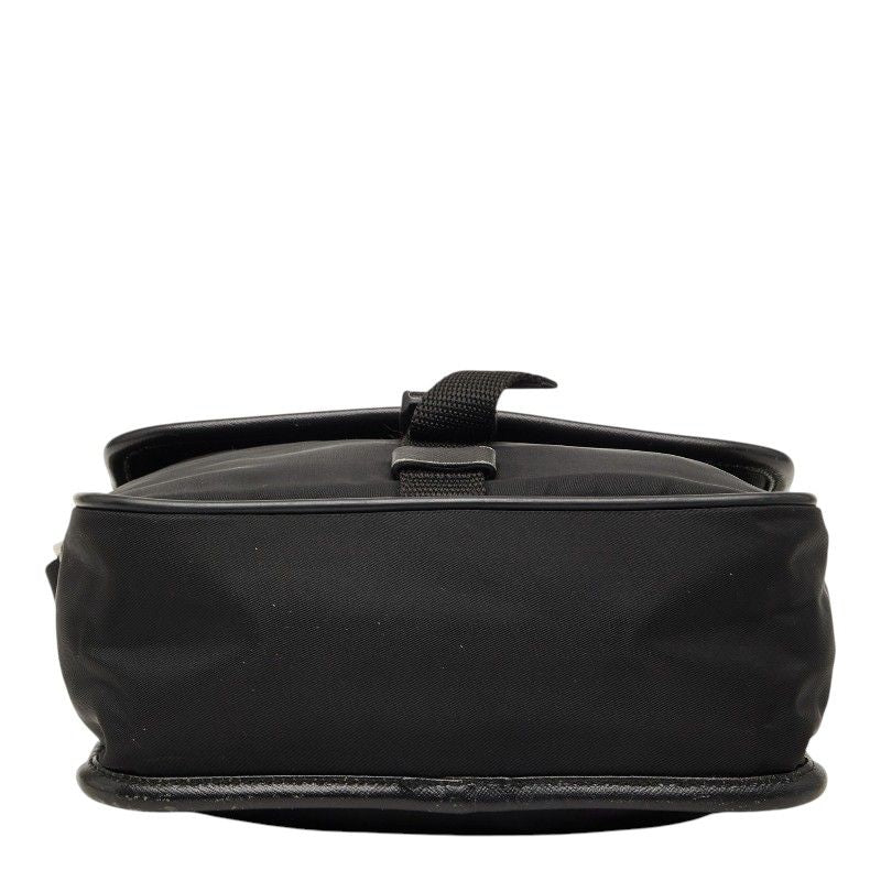 Prada Crossbody Shoulder Bag Black Nylon — view 3