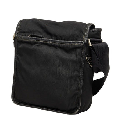 Prada Crossbody Shoulder Bag Black Nylon — view 2