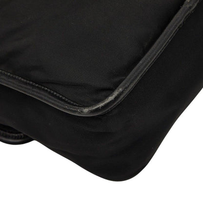 Prada Crossbody Shoulder Bag Black Nylon — view 7