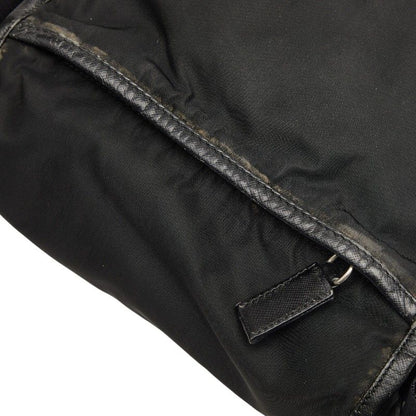 Prada Crossbody Shoulder Bag Black Nylon — view 8