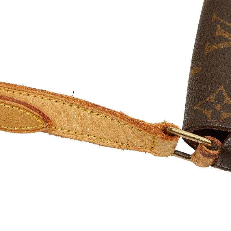 Louis Vuitton Monogram Musette Salsa Short Shoulder Bag Brown Leather — view 6