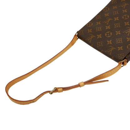 Louis Vuitton Monogram Musette Salsa Short Shoulder Bag Brown Leather — view 9
