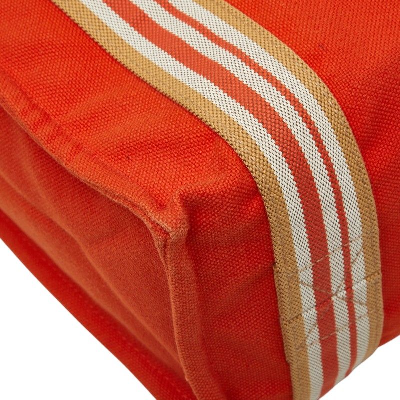 Hermes Sac Doplage Nomade PM Tote Orange Multicolor Canvas — view 7