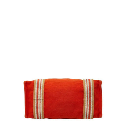 Hermes Sac Doplage Nomade PM Tote Orange Multicolor Canvas — view 3