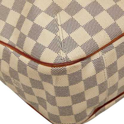 Louis Vuitton Damier Azur Sophie 2-Way Shoulder Bag White Leather — view 5