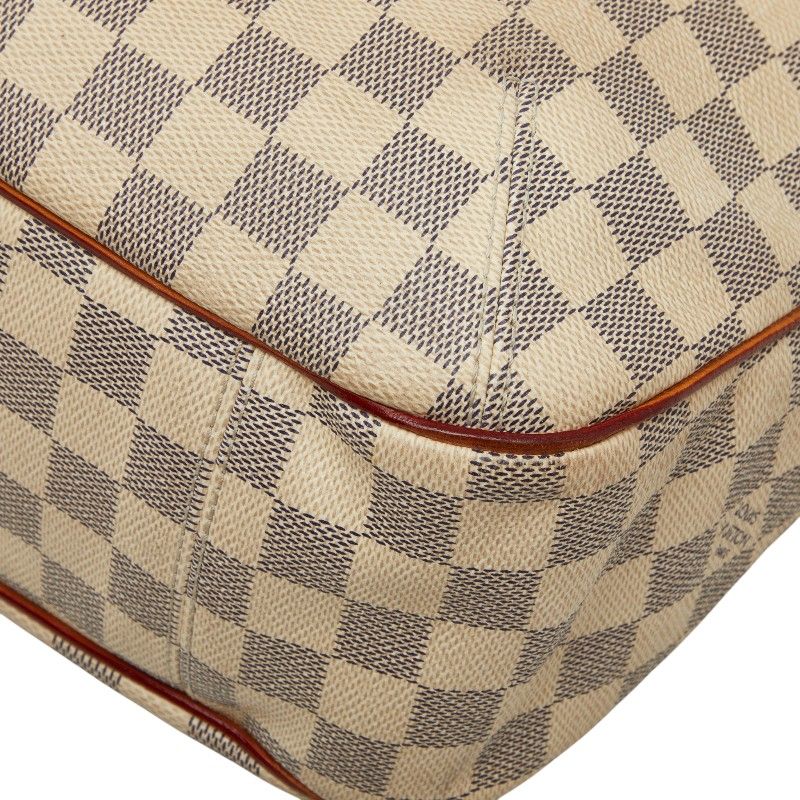 Louis Vuitton Damier Azur Sophie 2-Way Shoulder Bag White Leather — view 6