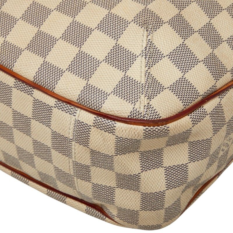 Louis Vuitton Damier Azur Sophie 2-Way Shoulder Bag White Leather — view 4