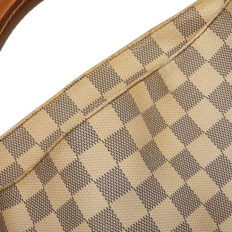 Louis Vuitton Damier Azur Sophie 2-Way Shoulder Bag White Leather — view 8