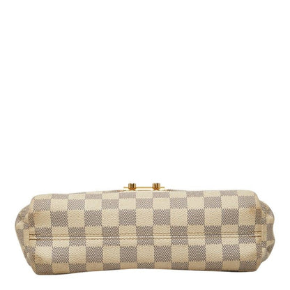 Louis Vuitton Damier Azur Croisette 2-Way Shoulder Bag White Leather — view 3