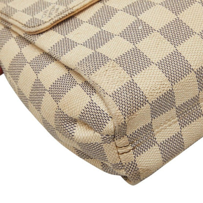 Louis Vuitton Damier Azur Croisette 2-Way Shoulder Bag White Leather — view 5