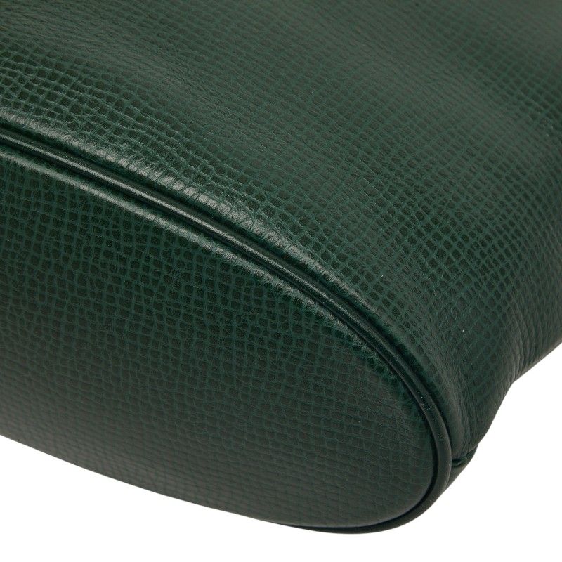 Dior 2-Way Shoulder Bag Green Leather — view 5