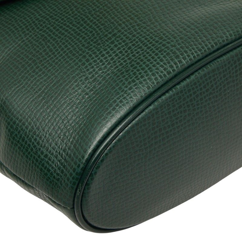 Dior 2-Way Shoulder Bag Green Leather — view 4