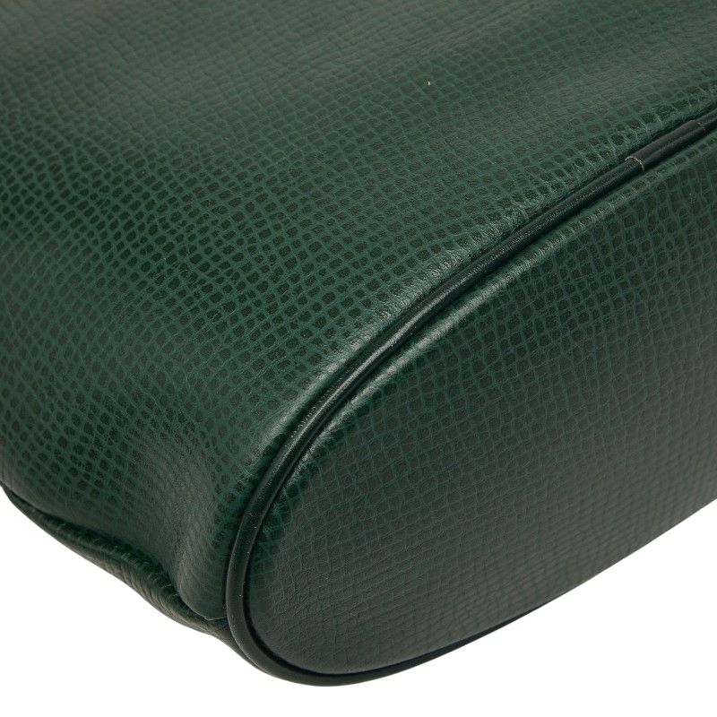 Dior 2-Way Shoulder Bag Green Leather — view 7