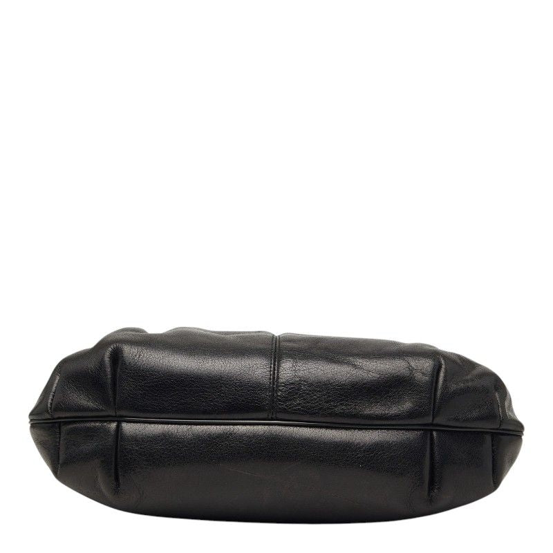Dior Crossbody Shoulder Bag Black Leather — view 3