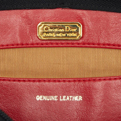 Dior Crossbody Shoulder Bag Black Leather — view 8
