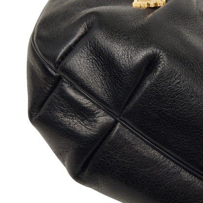 Dior Crossbody Shoulder Bag Black Leather — view 5