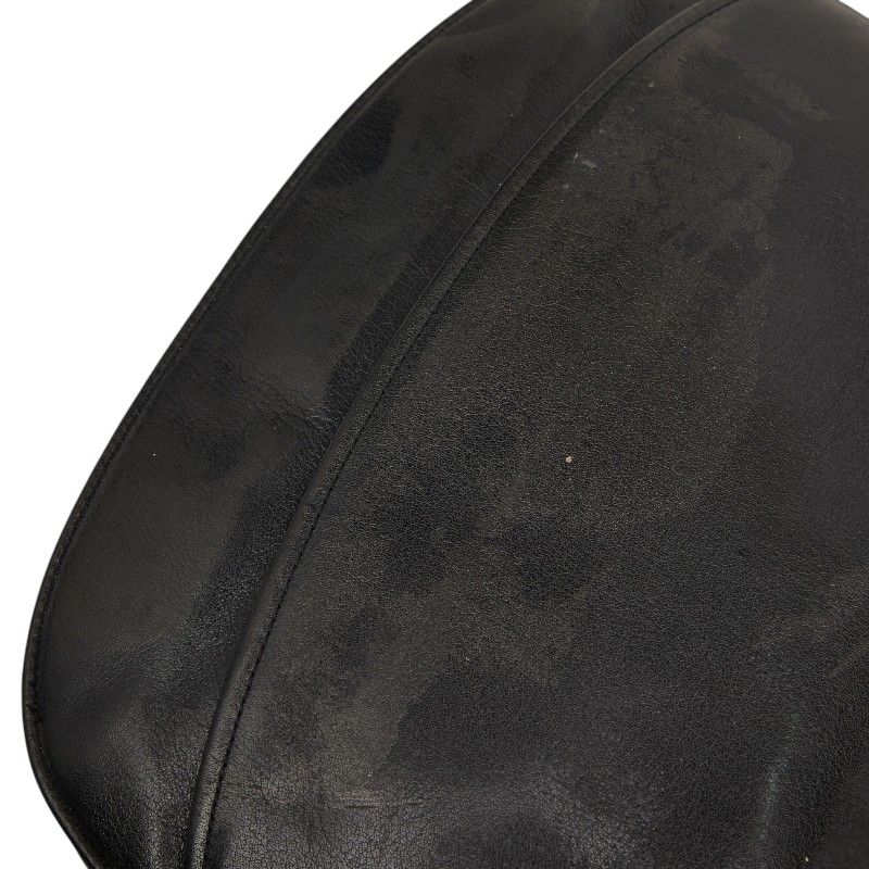 Dior Crossbody Shoulder Bag Black Leather — view 6