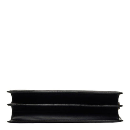 Louis Vuitton Epi Capuchin Shoulder Bag Black Noir Leather — view 3