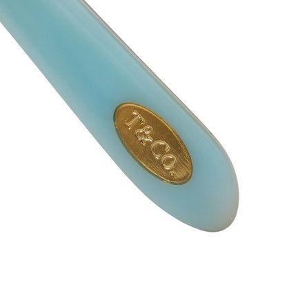 Tiffany & Co Visual Butterfly Sunglasses Cobalt Blue Brown Acetate Line Stone — view 5