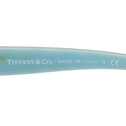 Tiffany & Co Visual Butterfly Sunglasses Cobalt Blue Brown Acetate Line Stone — view 8
