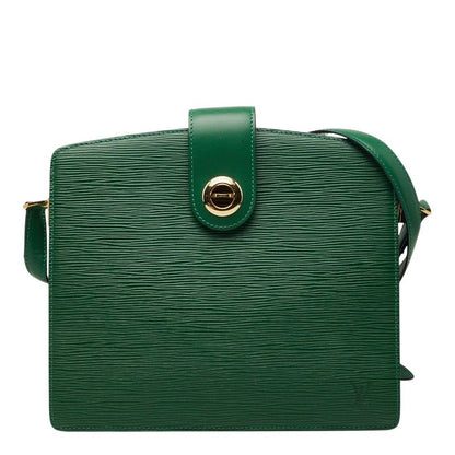 Louis Vuitton Epi Capuchin Crossbody Shoulder Bag Borneo Green Leather
