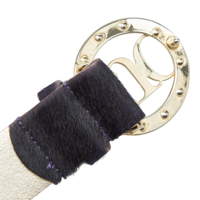 Versace 80 Purple Calf Hair 1- Belt — view 4