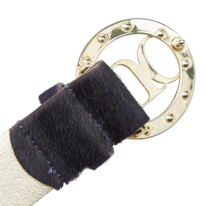 Versace 80 Purple Calf Hair 1- Belt — view 4
