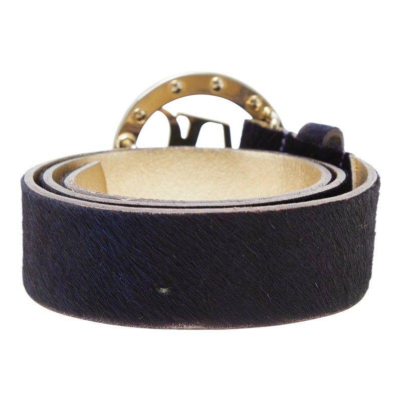 Versace 80 Purple Calf Hair 1- Belt — view 3