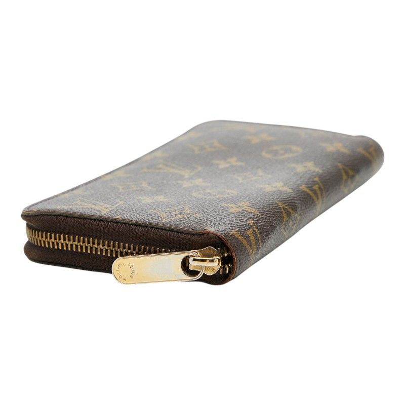 Louis Vuitton Monogram Zippy Wallet Zip Around Brown — view 5