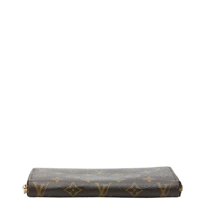 Louis Vuitton Monogram Zippy Wallet Zip Around Brown — view 3