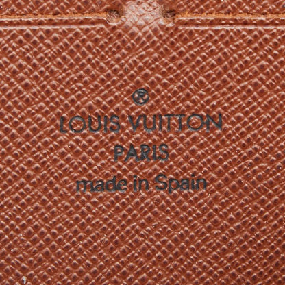 Louis Vuitton Monogram Zippy Wallet Zip Around Brown — view 8