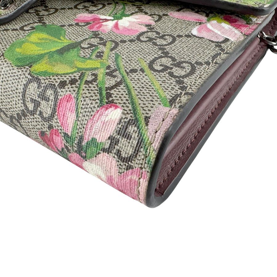 Gucci Chain Wallet GG Flora Dionysus — view 9