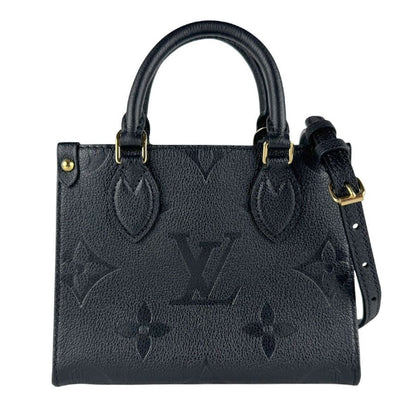 Louis Vuitton Shoulder Bag Monogram Empreinte On The Go BB