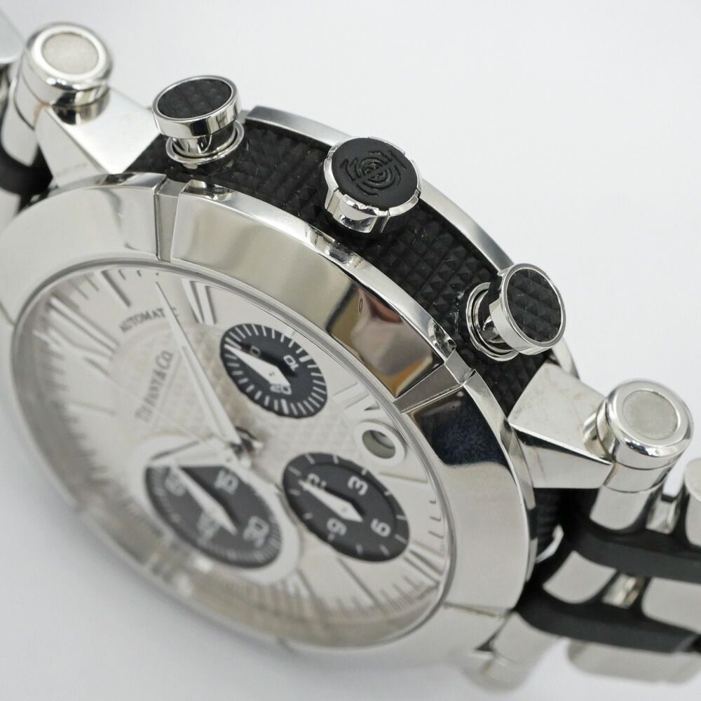 Tiffany & Co Atlasgent Chronograph SS Automatic Watch — view 4