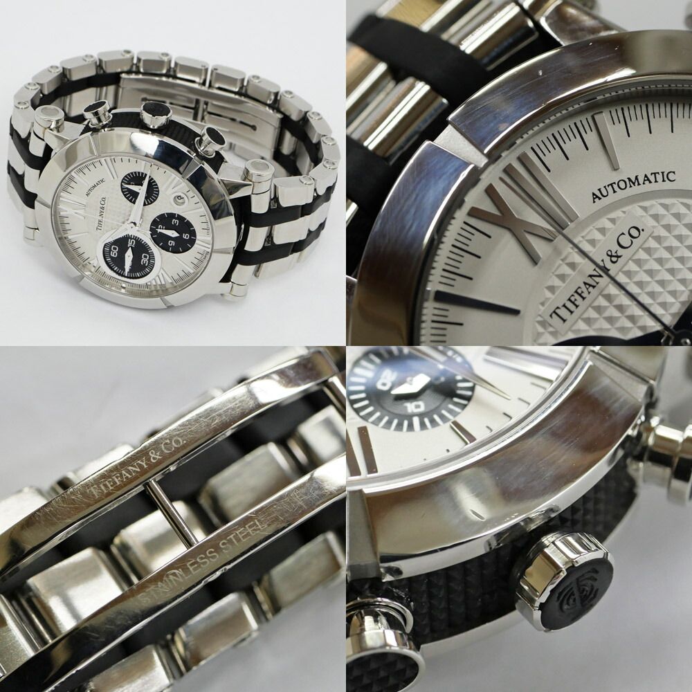 Tiffany & Co Atlasgent Chronograph SS Automatic Watch — view 8