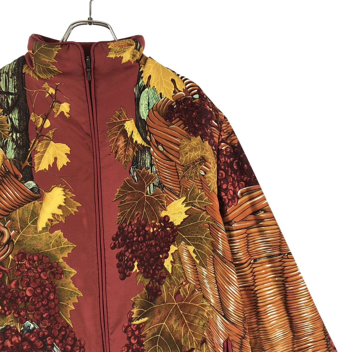 Hermes Martin Margiela Era Vendanges Grape Harvest Reversible Jacket SM Bordeaux — view 2