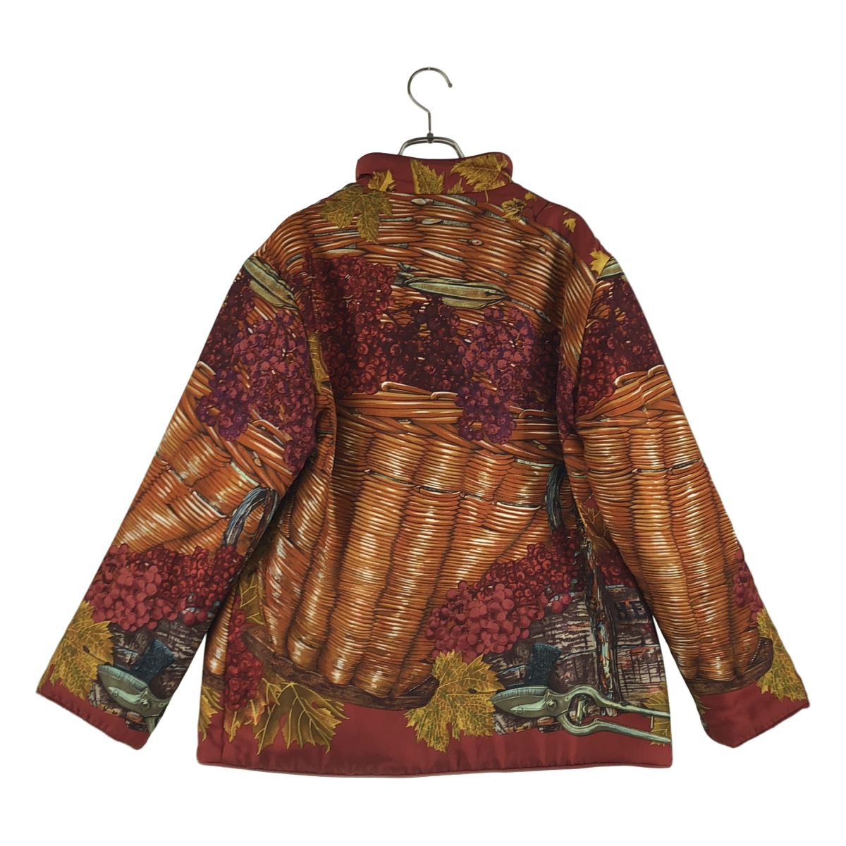 Hermes Martin Margiela Era Vendanges Grape Harvest Reversible Jacket SM Bordeaux — view 5