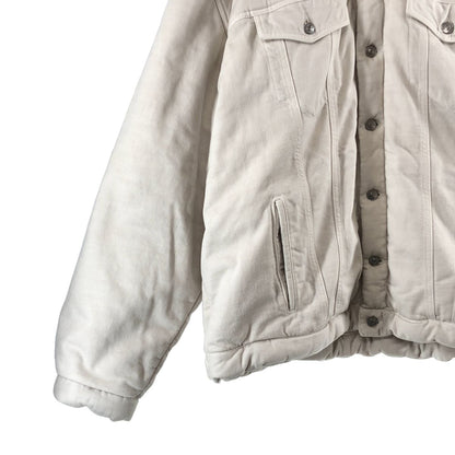 Balenciaga Padding Denim Jacket 44 White — view 3