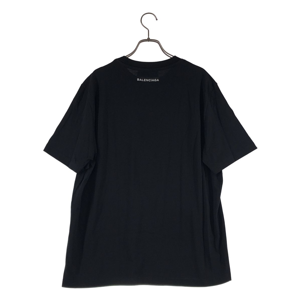 Balenciaga Paris Graphic Print T-Shirt XL Black — view 4
