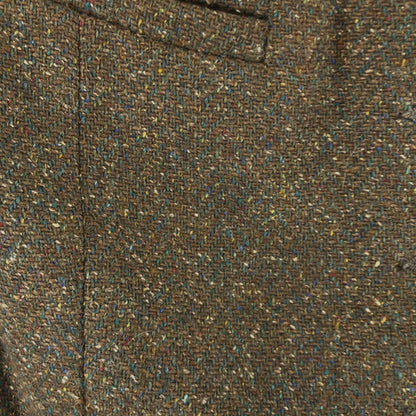 Chanel Tweed CC Logo Gold Button Gilet Vest Fully Lined Brown — view 9