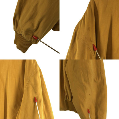 Hermes Vintage Silk All Over Pattern Reversible Jacket 48 Khaki Camel — view 9